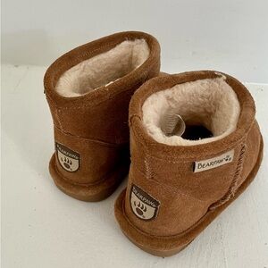 Bearpaw Brown Suede Toddler Boots Size 9